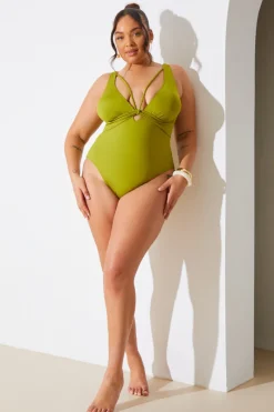 Plait Detail Swimsuit|In the Style New