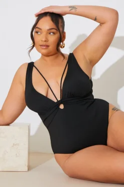 Plait Detail Swimsuit|In the Style