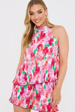 Pleated Shorts|In the Style Online