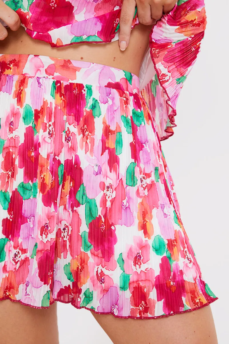Pleated Shorts|In the Style Online