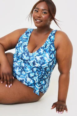 Plunge Belted Swimsuit|In the Style New