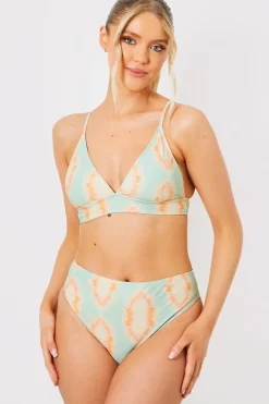 Plunge Triangle Bikini Top|In the Style Clearance