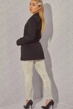 Premium Sequin Leggings|In the Style Best