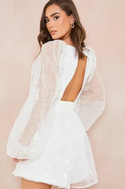 Premium Sequin Playsuit|In The Style Outlet