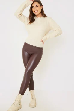 Premium Tie Back Knitted Jumper|In the Style Online