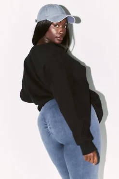 Printed Crew Neck Sweatshirt|Fits New