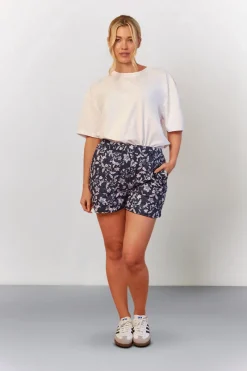Printed Quilted Shorts|In The Style Best