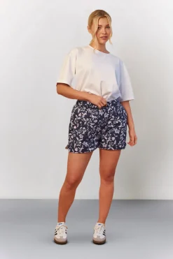 Printed Quilted Shorts|In The Style Best