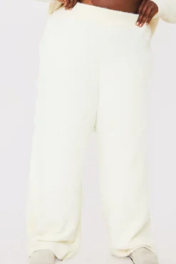 Recycled Fluffy Knitted Co Ord Trouser|In the Style Hot