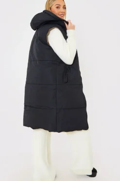 Recycled Longline Reversible Gilet|In the Style Discount