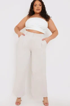 Relaxed Wide Leg Trouser|In the Style Online