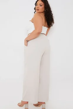Relaxed Wide Leg Trouser|In the Style Online