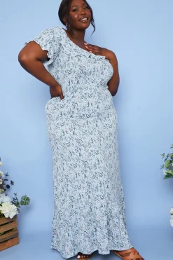 Responsible Viscose Paisley Bardot Midi Dress|In the Style