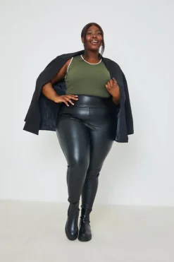 RIB CONTRAST BINDING BODYSUIT|In the Style Sale