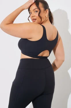 RIB HIGH SUPPORT SPORTS BRA|Fits New