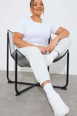 Ribbed Crew Neck Short Sleeve Bodysuit|Fits Hot
