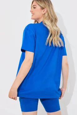 Ribbed High Waisted Cycling Shorts|In The Style Outlet