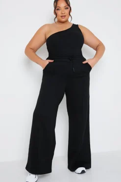 Ribbed One Shoulder Vest|In The Style Outlet