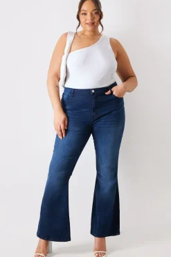 Ribbed One Shoulder Vest|In The Style Outlet