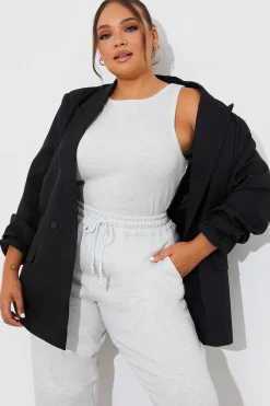 Ribbed Racer Vest|In The Style