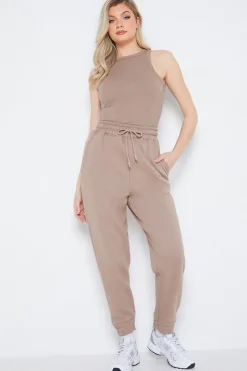 Ribbed Racer Vest|In The Style