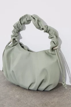 Ruched Strap Grab Bag|In The Style Outlet