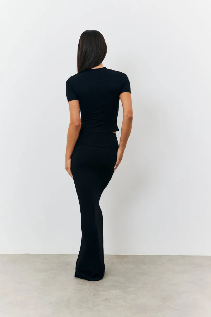 Sculpting Short Sleeve Crew Neck T-Shirt|Fits Sale
