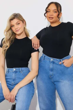 Seamless Crew Neck Snatched Shapewear Bodysuit|In The Style Outlet