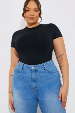 Seamless Crew Neck Snatched Shapewear Bodysuit|In The Style Outlet