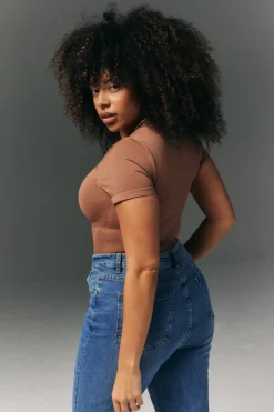 Seamless Scoop Neck Snatched Shapewear Top|In The Style Outlet