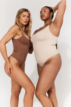 Seamless Strappy Snatched Shapewear Bodysuit|In The Style Online