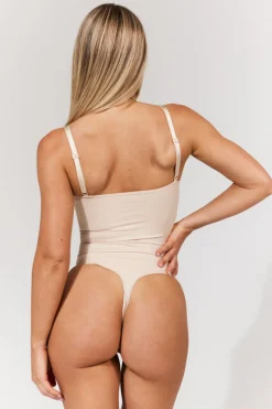Seamless Strappy Snatched Shapewear Bodysuit|In The Style Sale
