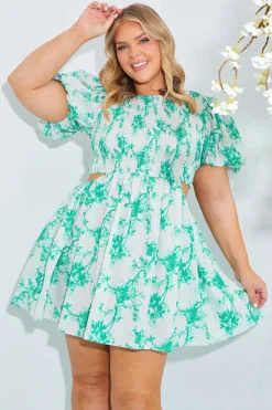 Shirred Bust Mini Dress|In The Style Best