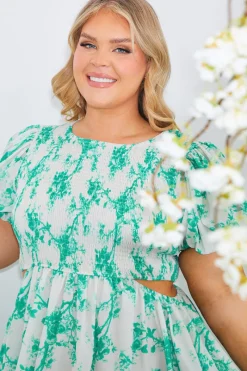 Shirred Bust Mini Dress|In The Style Best
