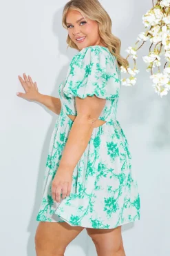 Shirred Bust Mini Dress|In The Style Best