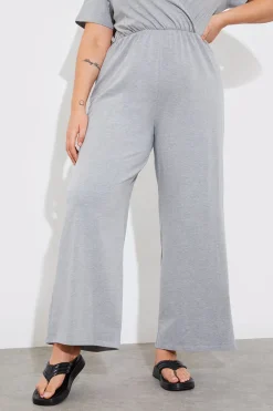 Short Sleeve Wrap Wide Leg Jumpsuit|In The Style New