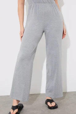 Short Sleeve Wrap Wide Leg Jumpsuit|In The Style New