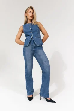 Sienna Straight Leg Jean|In The Style