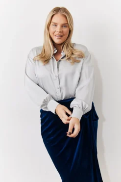 Satin Shirt|In the Style New