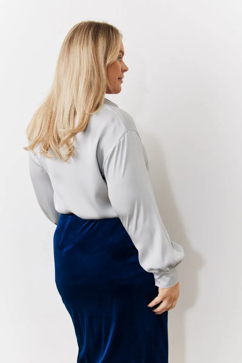Satin Shirt|In the Style New