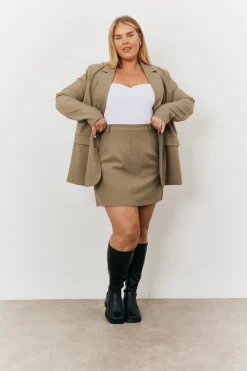 Skirt With Shorts Lining|In the Style Outlet