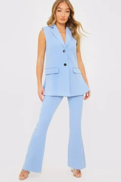 Sleeveless Oversized Blazer|In the Style Online