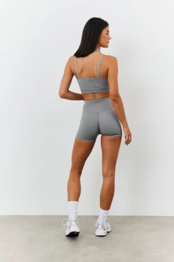 Soft Touch Cross Over Waist Cycling Shorts|In the Style Online