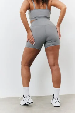Soft Touch Cross Over Waist Cycling Shorts|In the Style Online