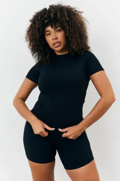 Soft Touch Short Sleeve Top|Fits