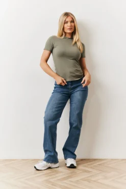 Soft Touch Short Sleeve Top|In The Style Discount