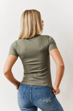 Soft Touch Short Sleeve Top|In The Style Discount
