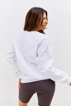 Soleil Graphic Crew Neck Jersey Sweatshirt|In The Style Best