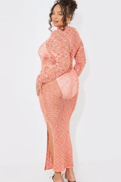 Space Dye Maxi Knitted Dress|In the Style Best