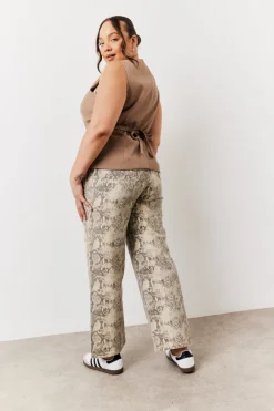 Square Neck Longline Waistcoat|In The Style New